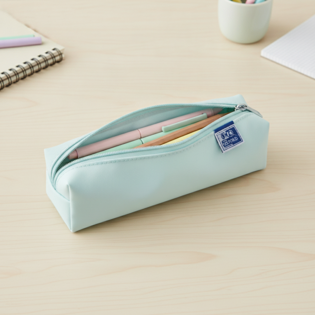 ▷ ESTUCHE OXFORD CUADRADO PEQUEÑO PASTEL | Taine - Imagen 2