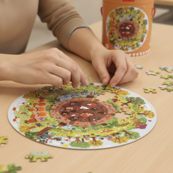 ▷ PUZLE APLI CIRCULAR BIOESFERA 48U | Taine - Imagen 2