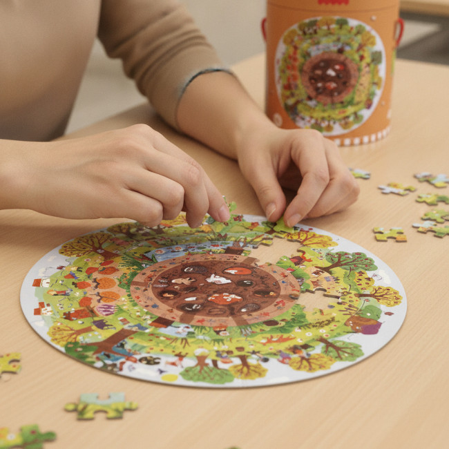 ▷ PUZLE APLI CIRCULAR BIOESFERA 48U | Taine - Imagen 2