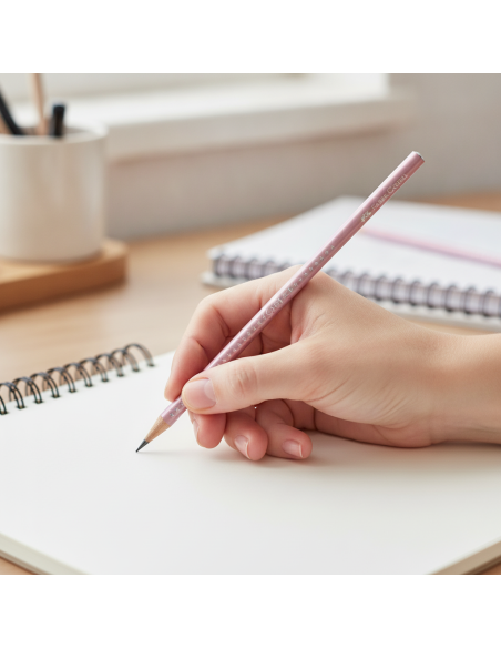 ▷ LAPIZ FABER CASTELL SPARKLE PERLADO ROSA | Taine - Imagen 2
