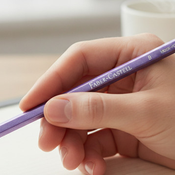 ▷ LAPIZ FABER CASTELL SPARKLE PERLADO VIOLETA | Taine - Imagen 2