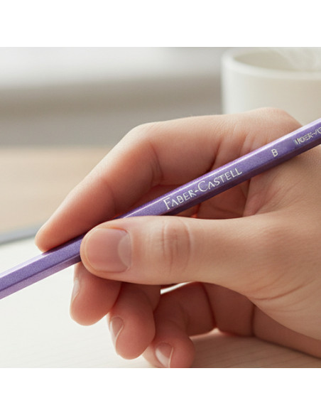 ▷ LAPIZ FABER CASTELL SPARKLE PERLADO VIOLETA | Taine - Imagen 2