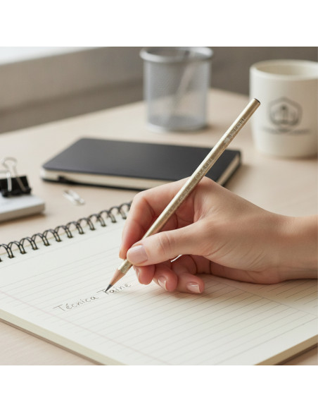 ▷ LAPIZ FABER CASTELL SPARKLE PERLADO ORO | Taine - Imagen 2