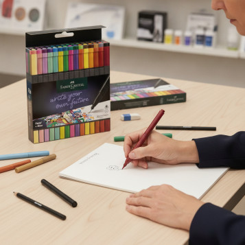 ▷ ROTULADORES FABER CASTELL 30 UDS GRIP FINEPEN | Taine - Imagen 2