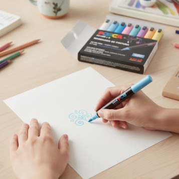 ▷ SET ROTULADORES POSCA 8 UDS PC1MR/8C PASTEL | Taine - Imagen 2