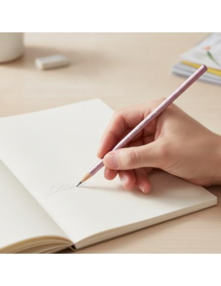 ▷ LAPIZ FABER CASTELL SPARKLE ROSA METALIC | Taine - Imagen 2