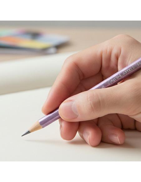 ▷ LAPIZ FABER CASTELL SPARKLE VIOLETA METALIC | Taine - Imagen 2