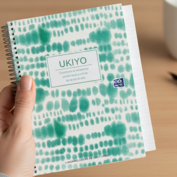 ▷ CUADERNO OXFORD A6 120HJ LISO JAPANDI | Taine - Imagen 2