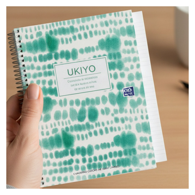 ▷ CUADERNO OXFORD A6 120HJ LISO JAPANDI | Taine - Imagen 2