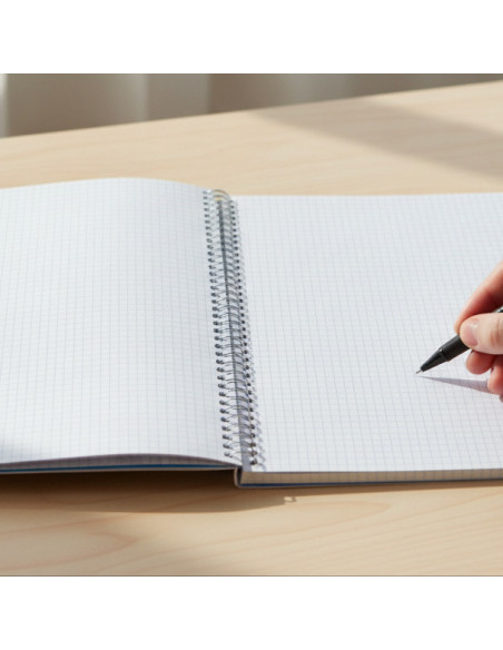 ▷ CUADERNO OXFORD A4 120HJ 5X5 ICE EXPLORER | Taine - Imagen 2