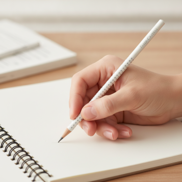 ▷ LAPIZ FABER CASTELL SPARKLE PERLADO BLANCO | Taine - Imagen 2