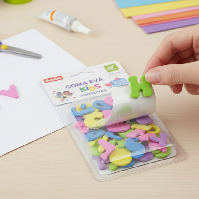▷ GOMA EVA KIDS ADHESIVAS | Taine - Imagen 1