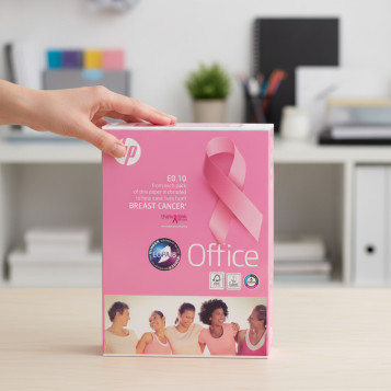 ▷ PAPEL A4 80GR 500HJ HP OFFICE PINK REAM | Taine - Imagen 2