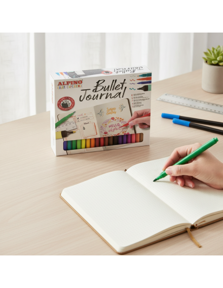 ▷ ROTULADORES ALPINO 12 UDS EXPER BULLET JOURNAL | Taine - Imagen 2