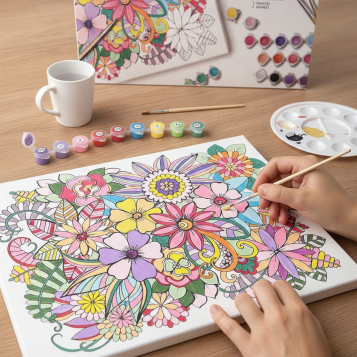 ▷ SET PINTA POR NUMEROS COLOR EXPERIENCE | Taine - Imagen 2