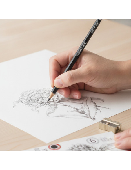 ▷ LAPICES ALPINO 6 UDS GRAFITO DRAWING COLOR EXPERIENCE | Taine - Imagen 2