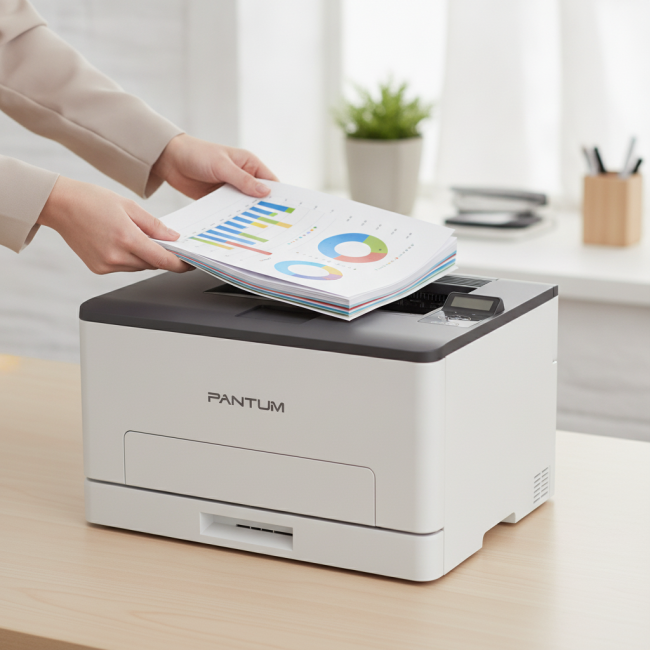 ▷ IMPRESORA PANTUM CP1100DW LASER COLOR | Taine - Imagen 2