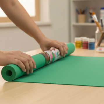 ▷ GOMA EVA VERDE ROLLO 1 X 2 m FAIBO 659-04 | Taine - Imagen 2