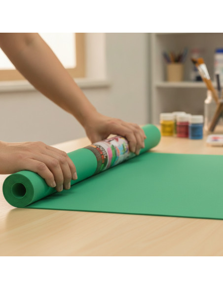 ▷ GOMA EVA VERDE ROLLO 1 X 2 m FAIBO 659-04 | Taine - Imagen 2