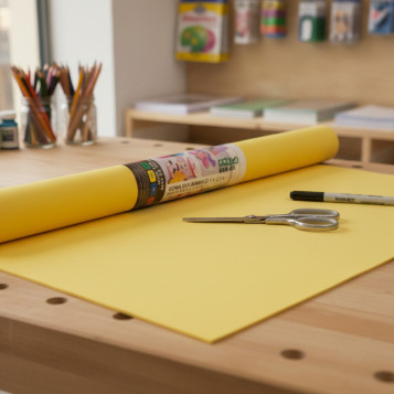 ▷ GOMA EVA AMARILLO ROLLO 1 X 2 m FAIBO 659-05 | Taine - Imagen 2