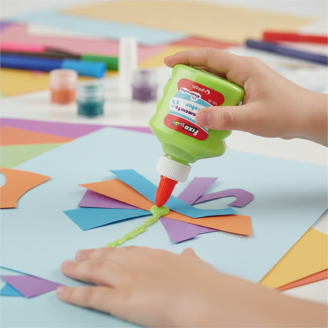 ▷ PEGAMENTO FIXO KIDS COLORES 100ML SURTIDOS | Taine - Imagen 2