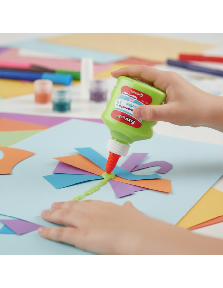 ▷ PEGAMENTO FIXO KIDS COLORES 100ML SURTIDOS | Taine - Imagen 2