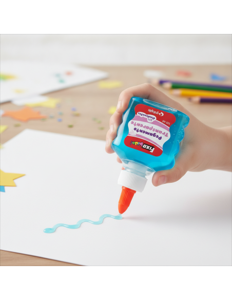 ▷ PEGAMENTO FIXO KIDS TRANSPARENTE 100ML SURTIDOS | Taine - Imagen 2