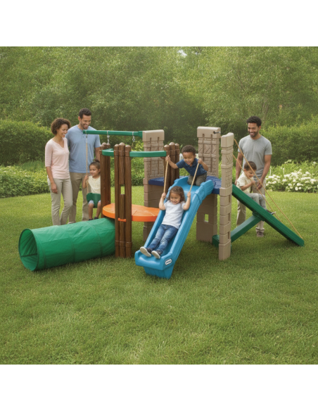 ▷ GRAN CASA CLUB COLUMPIO Y TOBOGAN LITTLE TIKES IMPARA | Taine - Imagen 2