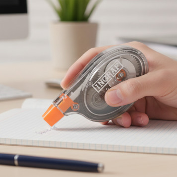 ▷ CORRECTOR INGRAF CINTA OFFICE LATERAL 5MMX12 M POESSA | Taine - Imagen 2