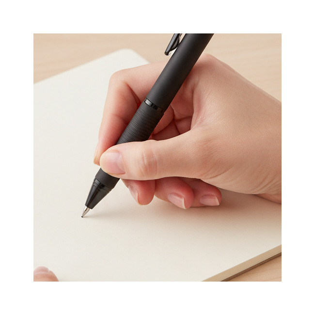 ▷ BOLIGRAFO BISMARK BORRABLE C/CLIP NEGRO 7mm UNIDAD | Taine - Imagen 2