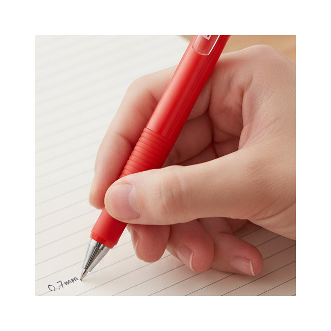 ▷ BOLIGRAFO BISMARK BORRABLE C/CLIP ROJO 0.7mm UNIDAD | Taine - Imagen 2