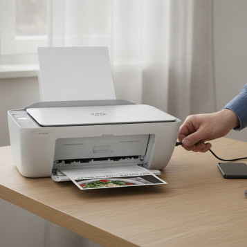 ▷ MULTIFUNCION 2820e HP DESKJET USB WIFI | Taine - Imagen 2