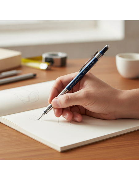 ▷ PORTAMINAS FABER CASTELL 03 TK-FINE VARIO L AZUL | Taine - Imagen 2