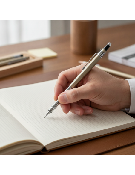 ▷ PORTAMINAS FABER CASTELL1.0 TK-FINE VARIO L DORADO | Taine - Imagen 2