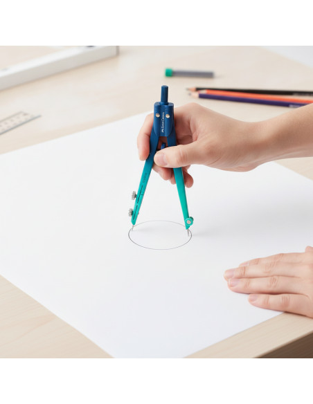 ▷ COMPAS FABER CASTELL AJUSTE RAPIDO STREAM FLOW EDITION | Taine - Imagen 1