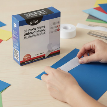 ▷ CINTA CIERRE PLICO BLANCO AUTOAHDESIVA 2 ROLLOS 25M X 20MM | Taine - Imagen 2