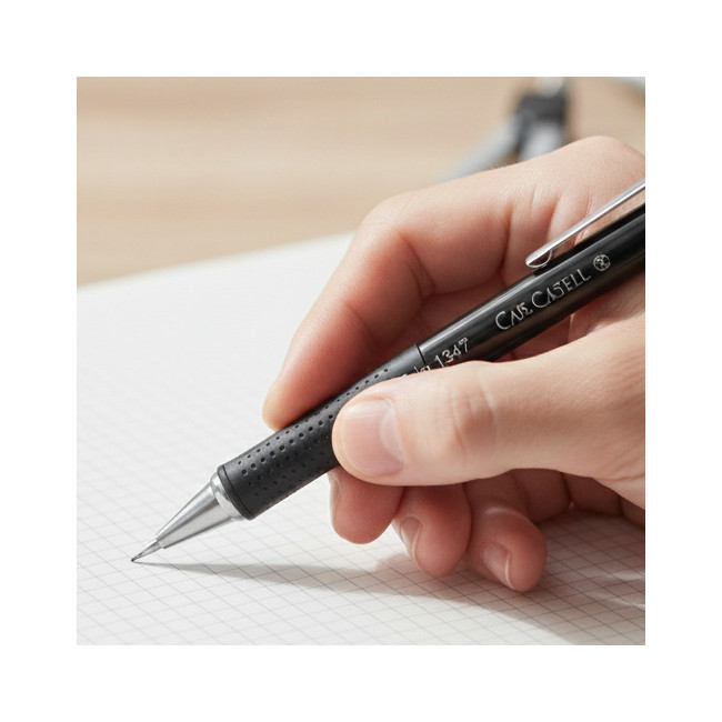 ▷ PORTAMINAS FABER CASTELL GRIP NEGRO 07 | Taine - Imagen 2