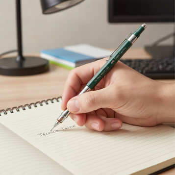 ▷ PORTAMINAS FABER CASTELL 05 TK-FINE VARIO VERDE | Taine - Imagen 2