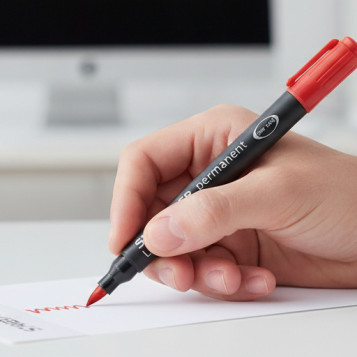 ▷ ROTULADOR STAEDTLER ROJO F 0.6MM 318-02 LUMOCOLOR | Taine - Imagen 2