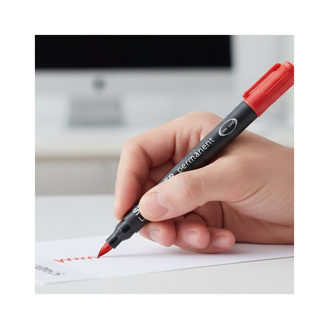 ▷ ROTULADOR STAEDTLER ROJO F 0.6MM 318-02 LUMOCOLOR | Taine - Imagen 2
