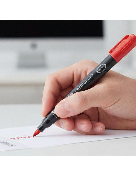 ▷ ROTULADOR STAEDTLER ROJO F 0.6MM 318-02 LUMOCOLOR | Taine - Imagen 2