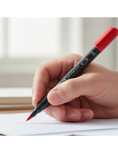 ▷ ROTULADOR STAEDTLER ROJO S 313 0,4 MM LUMOCOLOR | Taine - Imagen 2