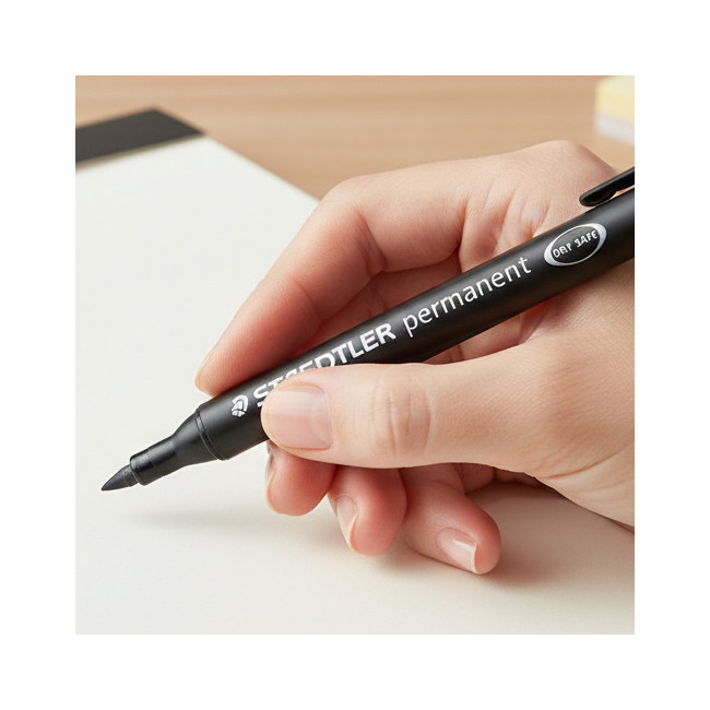 ▷ ROTULADOR STAEDTLER NEGRO F 0,6 MM LUMOCOLOR | Taine - Imagen 2