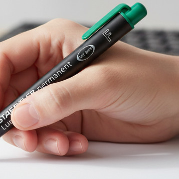 ▷ ROTULADOR STAEDTLER VERDE F 0.6MM 318-5 LUMOCOLOR | Taine - Imagen 2