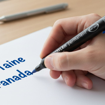 ▷ ROTULADOR STAEDTLER AZUL M 317-3 LUMOCOLOR | Taine - Imagen 2