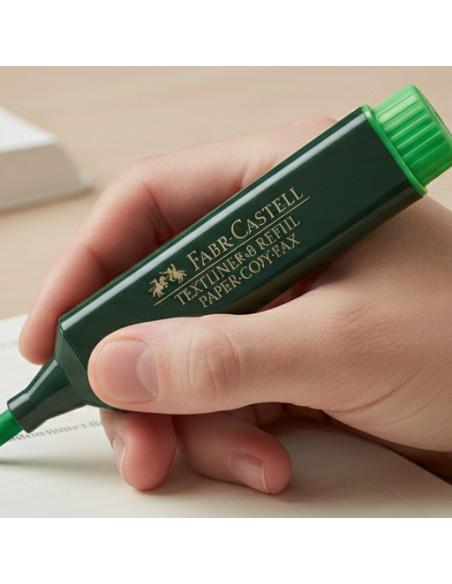 ▷ ROTULADOR FABER CASTELL VERDE TEXTLINER FLUOR 48 | Taine - Imagen 2