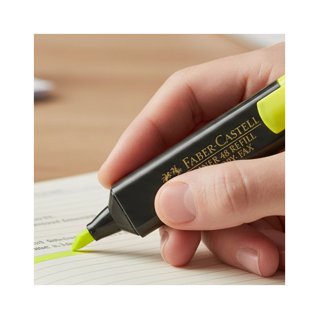 ▷ ROTULADOR FABER CASTELL AMARILLO TEXTLINER FLUOR | Taine - Imagen 2