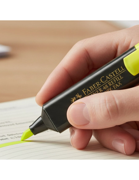 ▷ ROTULADOR FABER CASTELL AMARILLO TEXTLINER FLUOR | Taine - Imagen 2