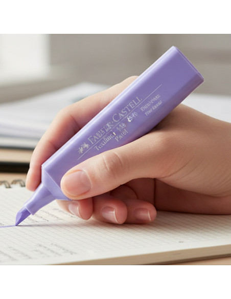 ▷ ROTULADOR FABER CASTELL LILA TEXTLINER PASTEL 46 | Taine - Imagen 2