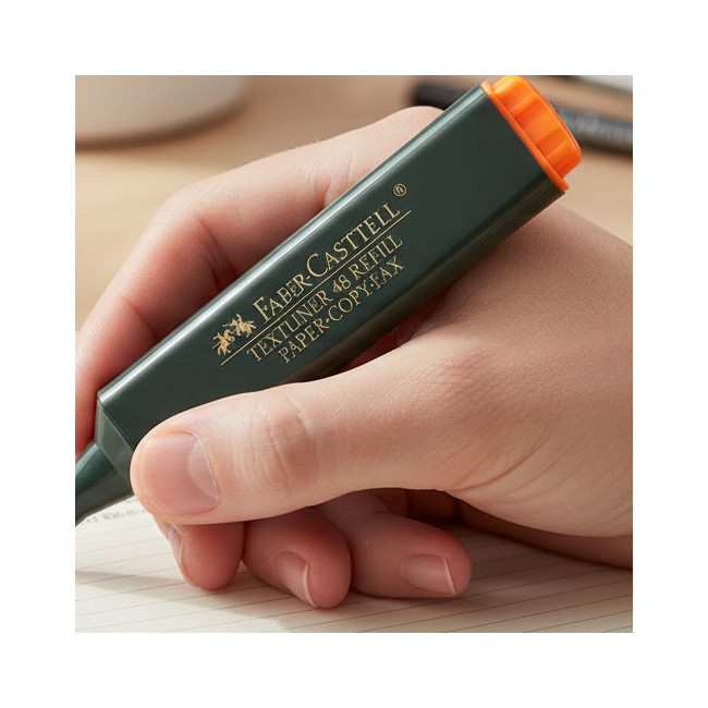 ▷ ROTULADOR FABER CASTELL NARANJA TEXTLINER FLUOR 48 | Taine - Imagen 2